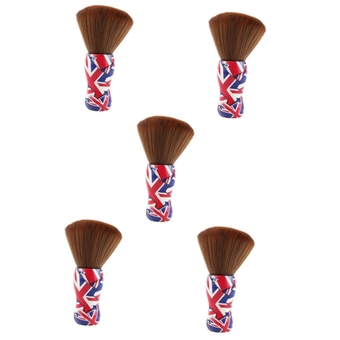 5pcs Hair Cleaning Brush Male Shaving Brush Salon Shave Brush Men Gift Professional Shave Brush Beard Care Supplies Brush for Curly Hair Supplies Man Abs Household
