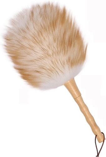 Feather Duster Soft Wool Feather Duster with Wood Handle Brush Cleaning Tool Lambswool Dusters for Cleaning Dusting Handle Dusters