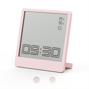 Qingping Bluetooth Clock, Interval Timer and Count Up Timer, Digital Desk Clock with Alarm Clock, Productivity Time Management Tool for Students Study and Office, Battery Powered and App Control
