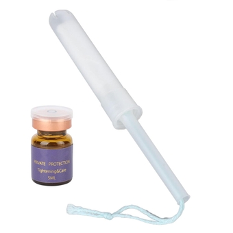 Vaginal Tightening Serum, Disposable Vaginal Gel, with Cotton Tube, Skin Moisturizing Regulate Endocrine, Fast Long Lasting Results, 5ml,