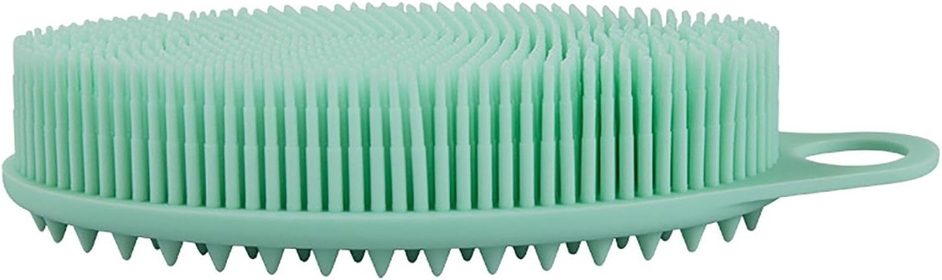 Silicone Body Scrubber Body Brush Scalp Brush Bath and Shampoo Brush Massager Shower Sponge Soft Silicone Loofah for Sensitive Skin, Lathers Well