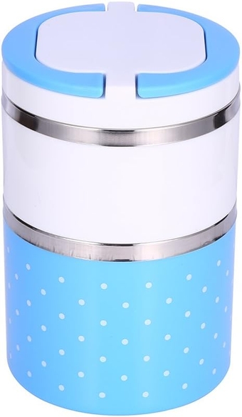 Bento Lunch Box Container Stainless Steel 2 Layer Insulation Thermo Thermal Lunch Box Hot Food Container