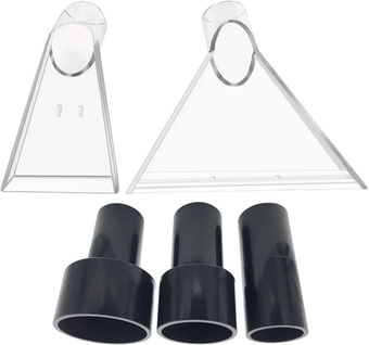 Universal Work with All Shop Vacs Extractor Attachment with 1-1/4" & 1-7/8" & 2-1/2" Three Adapters for Upholstery & Carpet Cleaning & Auto Detailing
