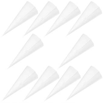 50pcs Construction Pointing Bag Brick Mortar Masonry Mortar Bags Tile Grout Pouches Grout Pen Decorating Bags for Frosting Cement Sealer Black Tile Puncture White Makeup Work