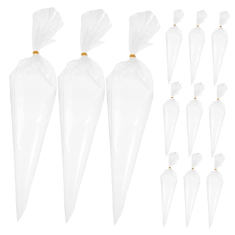 50pcs Construction Pointing Bag Grout Bag for Tile Building Grout Bags Tile Grout Pouch Shower Grout Thicken Tile Mortar Bags Disposable Pastry Bags White Cement Sanding Masonry