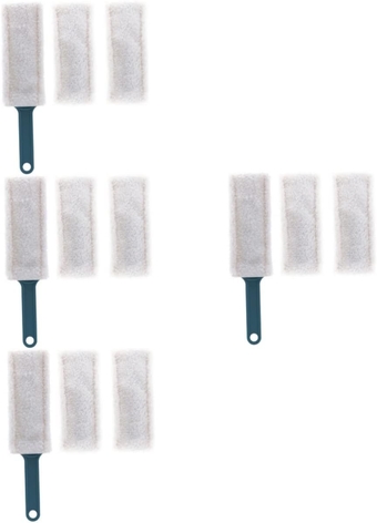 4 Sets dust Brush Blinds Cleaner Tool Blinds Cleaning Tool Washable Duster Clothes Brush Bottle Sponge rag Window Microfiber Duster Household Duster Brush pp Venetian Blinds Mini