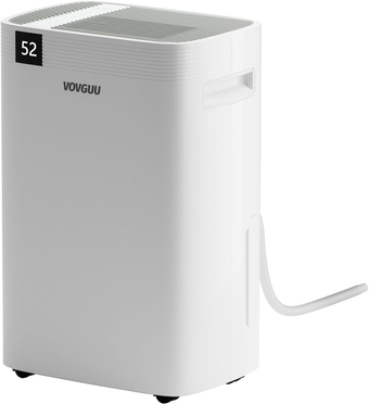 50 Pint Dehumidifier for Basement, Bathroom, Bedroom with Drain Hose, 3 Smart Modes, Humidity Control, Quiet, Defrost, 24H Timer, up to 4500 Sq.Ft, Ideal for High Humidity Large Room and Home