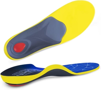 Arch Support Inserts for Women Men,Heavy Duty Support Pain Relief Orthotics,for Metatarsalgia Heel Pain,Flat Feet,OverPronation,Plantar Fasciitis Relief(Women11-12/Men9-10Blue)