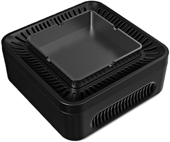 Portable Smokeless Ashtray, Adjustable Speed Smart USB Aromatherapy Machine Anion Ionizer Air Filter for Indoor Home Bedroom Office Car
