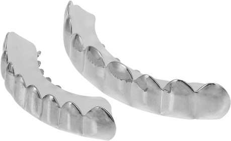 Diamond Teeth Caps 4 Sets Denture Vampire Hip Hop Vampire Party Supplies Top and Bottom Color Fake Halloween Costumes Tricky Lovers Bracket Make up Copper Zombie Artificial Teeth