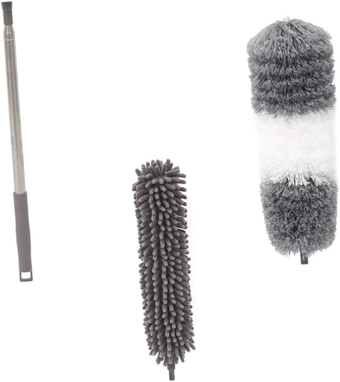 1 Set Dust Brush Car Cleaning Brush Extendable Duster Handheld Duster Electrostatic Duster Extendable Brush Duster for Car Cleaning Duster Remover Chenille Furniture