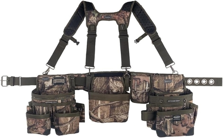 3 Bag Tool Bag Set with Suspenders in Mossy Oak Camo, 55185-MOSC