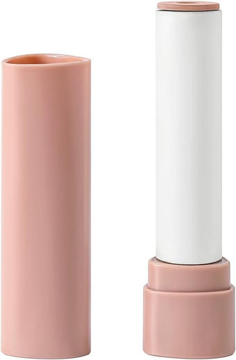 Mini Lint Roller Travel Size Small Sticky Roller for Clothes Pet Hair Remover Portable Pocket Lint Roller 40 Sheets Refillable (Pastel Pink)