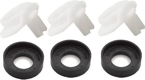 3PCS 101237 OEM For Moen Cup Seal & Diverter Gate for Plumbing Fixture or Faucet, 3800 Tub Spout Replacement Part