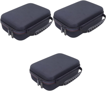 3pcs Hair Clipper Storage Bag Razor Protective Cover Razor Storage Holder Travel Razor Cover Safety Razor Case Razor Blades for Men Bag for Razor Father Male Eva Birthday Present