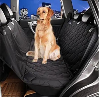 ® Pet Dog Car Seat Cover Hammock Perfect for Cars Waterproof & Hammock Convertible SUVs and Trucks in Universal Size, Black