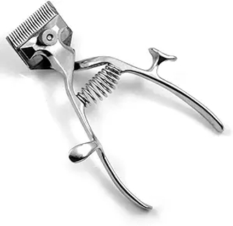 Manual Hair Cutting Scissor,Manual Clipper Barber Trimmer Salon Hairdressing Hand Clipper Tools Classic Stainless Steel Manual Haircut Tool