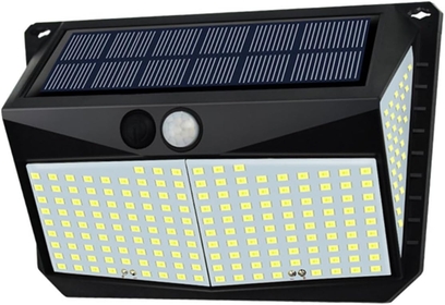 1pc Solar Wall Light Led Outside Light Solar Powered Lamp Garden Deck Lamp Decorative Wall Lamp Cabinet Lighting Courtyard Solar Light Street Lamp Decorate Intelligent Plastic