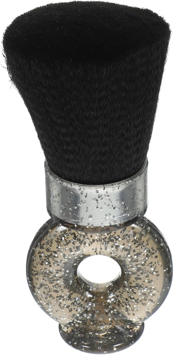 Household Cleaning Shaving for Men Hair Salon Shaving Brush Barber Cleaning Brush Salon Shave Brush Manual Hair Brush Barber Supplies Duster Black Fine Fiber