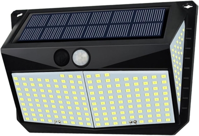 1pc Solar Wall Light Fence Wall Lamp Flood Lights Industrial Light Barn Lights Led Outside Light Solar Security Lights Solar Fence Lights Shed Lamp Solar Panel Sports Shed Lights