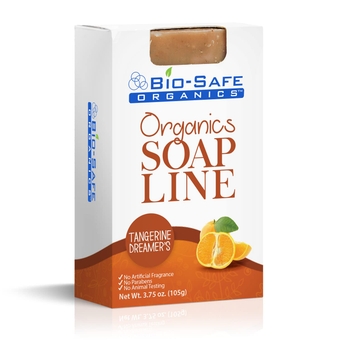 Organic Natural Tangerine Dreamer's Exfoliating Shampoo Bar | 100% Handmade Organic Soap | Luxurious & Rejuvinating Exfoliating Bath Soap | All Natural Soap | Naturally Moisturizing with Pleasure Scent | Promotes Healthy Skin | Treats all skin types | No GMO, SLS & Chemical | Made in USA - 3.75 oz by