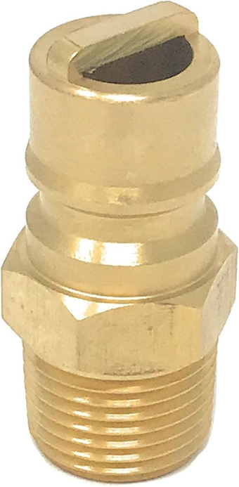 1/2 “ quick connect/disconnect insert plug X 1/2 inch Male NPT [3308] natural gas Propane Fitting Connector Solid Brass Coupler