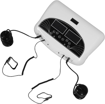 Detox Foot Bath Machine, Ion Detox Foot Bath Cleaner Time Adjustable 5 Modes with 2 Wristbands 2 Belts Foot Detox Spa for Home Use (US Plug)