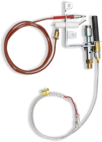 R-3624 Natural Gas Pilot Assembly with Thermopile and Thermocouple Replacement Replaces CIVF-25C CIVF-25 VFH-33M VFHS-20R