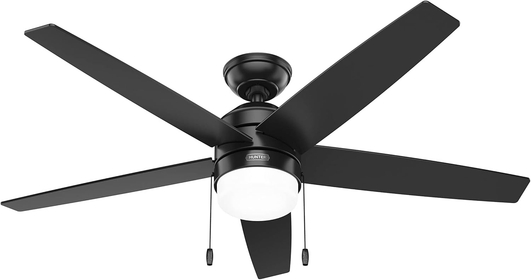Hunter Fan Company 52491 Bardot Ceiling Fan, Matte Black