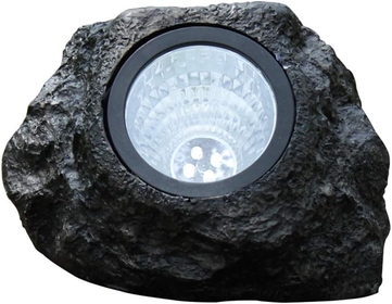 Spot Lights Outdoor Simulation Solar Lamp Stone Lamp Garden Spotlight Solar Light Outdoor LED Flood Light Projector Flood Light Spotlight Simulation Lamp for Garden Outdoor Patio Lights