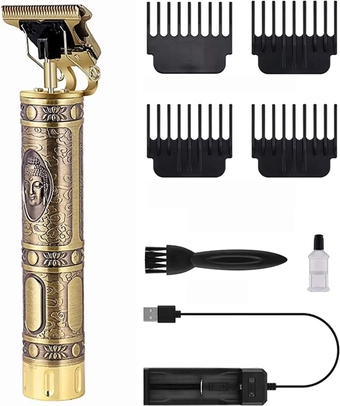 BAJRANG Clothing Hair Trimmer for Men Buddha Style Trimmer, Professional Hair Clipper, Adjustable Blade Clipper, Shaver for Men, Retro Oil Head Close Cut Trimming Machine, 1200 mah Battery