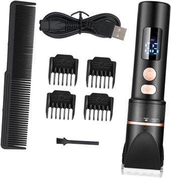 1 Set Electric Clippers Hair Trimmer Hair Grooming Clippers Electric Hair Clipper Men Razors for Shaving Beard Razor Barber Supplies Stainless Steel Epilator Man Charging Mode