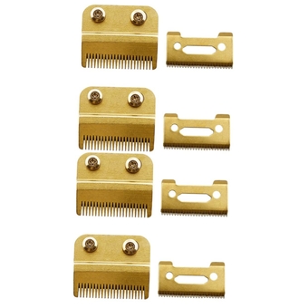 4 Sets Hair clipper head Hair Clipper Replacement Blades Adjustable Razors Replacement Blades Hair Trimmer Head Blades Cordless Clippers Blades electric clippers Metal carbon steel