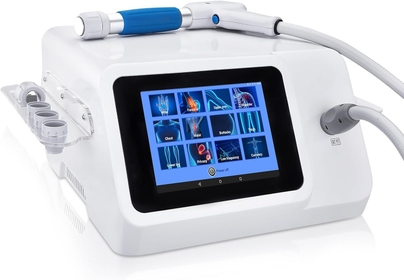 Shock Wave Therapy Machine for Joint Muscle Pain Relief Muscle and Bone Tissue Regeneration Painless ED 10 bar Pneumatic Therapy Machine Non-Invasive No Side Effects