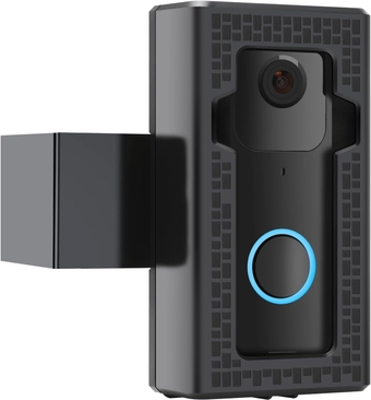 Anti-Theft Blink Video Doorbell Door Mount,No-Drill Adjustable Mounting Bracket,Not Block Doorbell Motion Sensor,Easy to Install Blink Video Doorbell Accessories for Houses Apartments Office