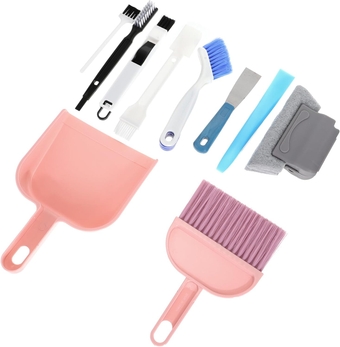 1 Set 10pcs Window Slot Cleaning Tool Grout Cleaner Brush Grout Cleaning Brush for Drill Kitchen Cleaning Scrubber Window Gap Cleaning Tools Plastic Ceramic Tile Electric Drill