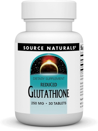 Glutathione, Supplement for Liver Support, 250mg - 30 Tablets