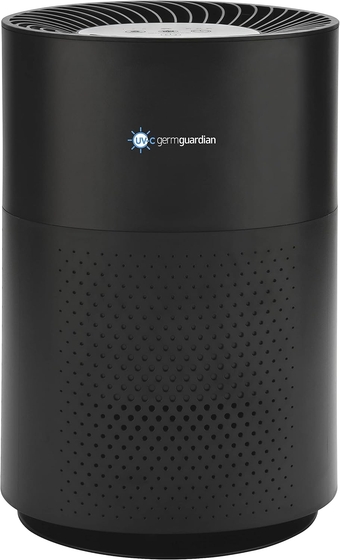 Air Purifier for Home with HEPA Pure Filter, Removes 99.97% of Pollutants, for Small to Medium Sized Rooms, UV-C Light Helps Reduce Germs, Zero Ozone Verified, 13.5", Black, AC4250B