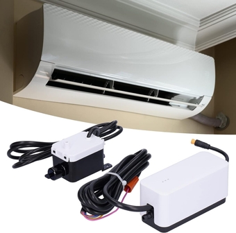 Condensate Pump, Mini Split Automatic Air Conditioning Drain Removal Quiet Device S1 AC110‑240V for Air Conditioner Dehumidifier