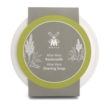 ÜHLE SHAVE CARE Porcelain Dish incl. Aloe Vera Shaving Soap 65g