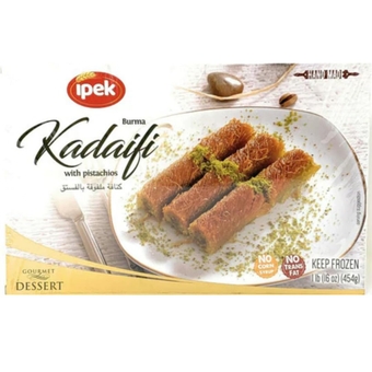 İpek Burma dessert Kadayıf with Pistachios 454 Gram (16 Oz)