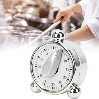 Mechanical Timer Cooking Reminder Precise Alarm Clock for Kitchen Hairdressing and Beauty Salon Egg Timer