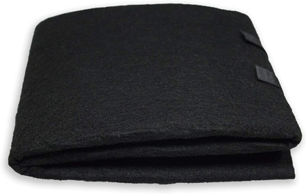 Carbon Filter,Cut-to-Fit Carbon Pad 16 x 48 inches for Charcoal Sheet fits Range Hoods Furnace Filters, Air Purifier,Food cycler filter. Kitchen Compost Bins,Removes Odor VOC, 1-Pack