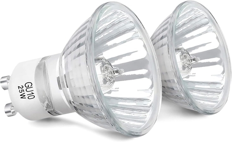 GU10 Halogen Bulb Wax Melt Burner Warmer Replacement Bulbs Warm White 120V 25Watt 2 Pack