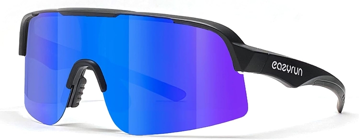 Large to Medium Polarized shield sunglasses for men, baseball ski biking cycling running beach volleyball fishing