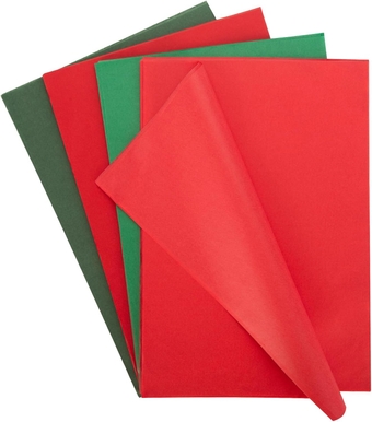 360 Sheets Christmas Tissue Paper for Gift Bags, Christmas Wrapping Tissue Paper Bulk Gift Wrapping Tissue Paper for Gift Boxes DIY Crafts Party Decor