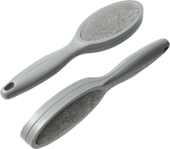 Lint Brush - Pet Hair Remover for Clothes, Furniture, Carpet - 2 Pack, Dual Side Lint Brushes for Clothes