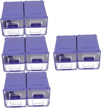 16 Pcs drawer storage box Small Parts Organizer workshop storage Toolbox Carrying Case small organizing bins e tool electronic organizer Garden Tool Organizer shelf nail plastic