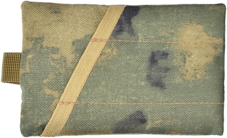 Camouflage Print Zipper Tool Pouch Small Zippered Tool Bag Large Capacity Multipurpose Waist Pack for Repair Tools Keys Cards Coins