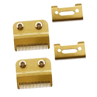 4 Sets Hair clipper head Razors Replacement Blades Hair Trimmer Head Blades Hair Clipper Razors Blades Adjustable Cordless Clippers Blades carbon steel electric clippers Metal